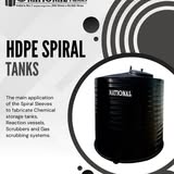 HDPE Spiral tanks
